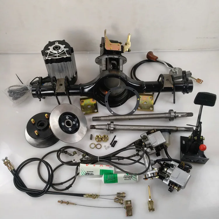 Electric Tricycle Motor Rear Axle Conversion Kit 800/1200/1500/2000w