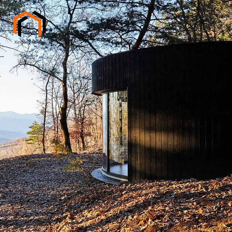 High Quality Modern Design Modular Prefabricated Houses  Tiny House Steel and Sandwich Panel Materials Circular Hotel Villas