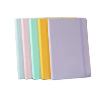 A5 diary custom leather hardcover notebook with logo wholesale school notebook can be customized for students