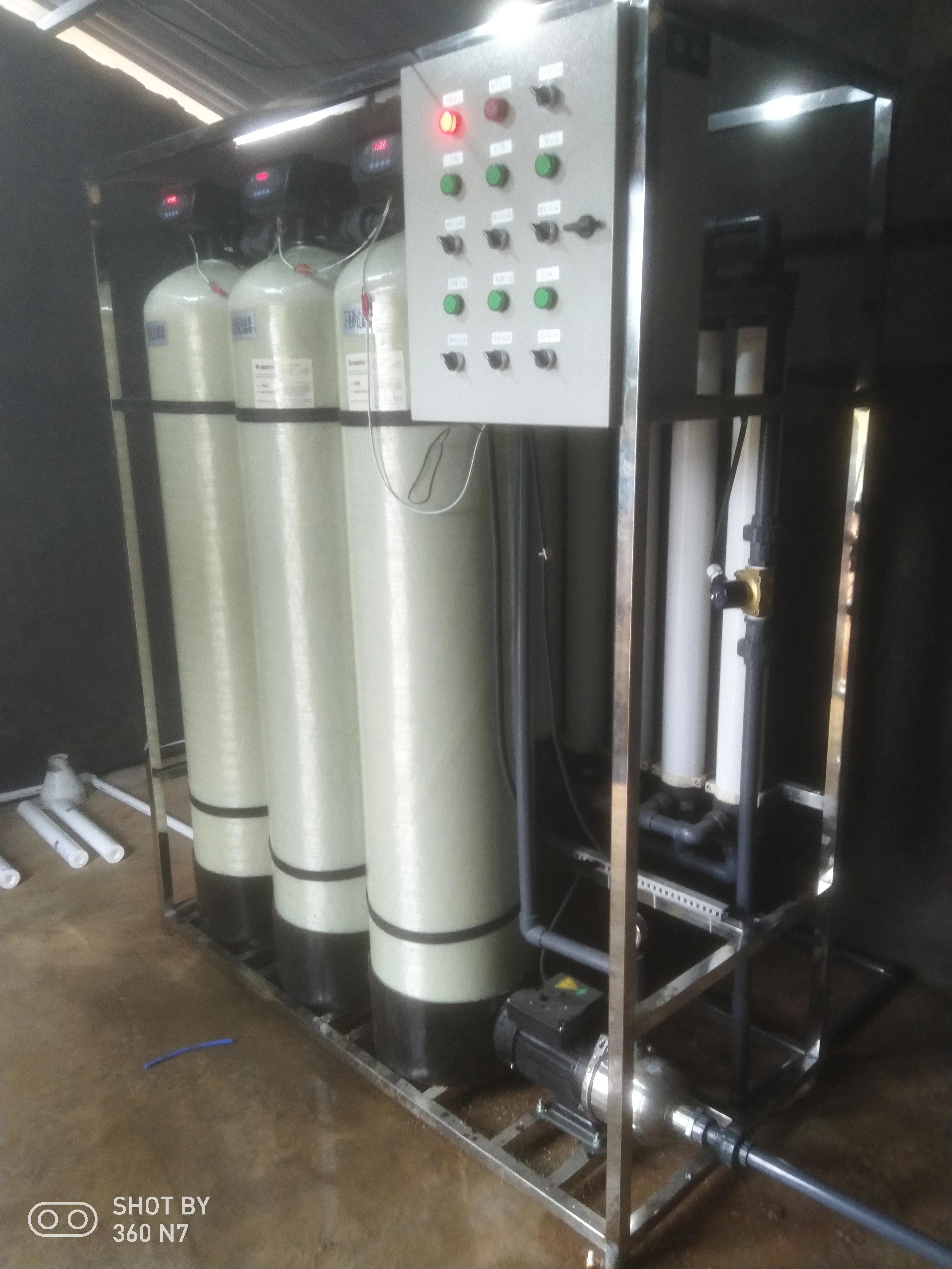 
 Система очистки воды pvdf, ультрафильтрация uf  