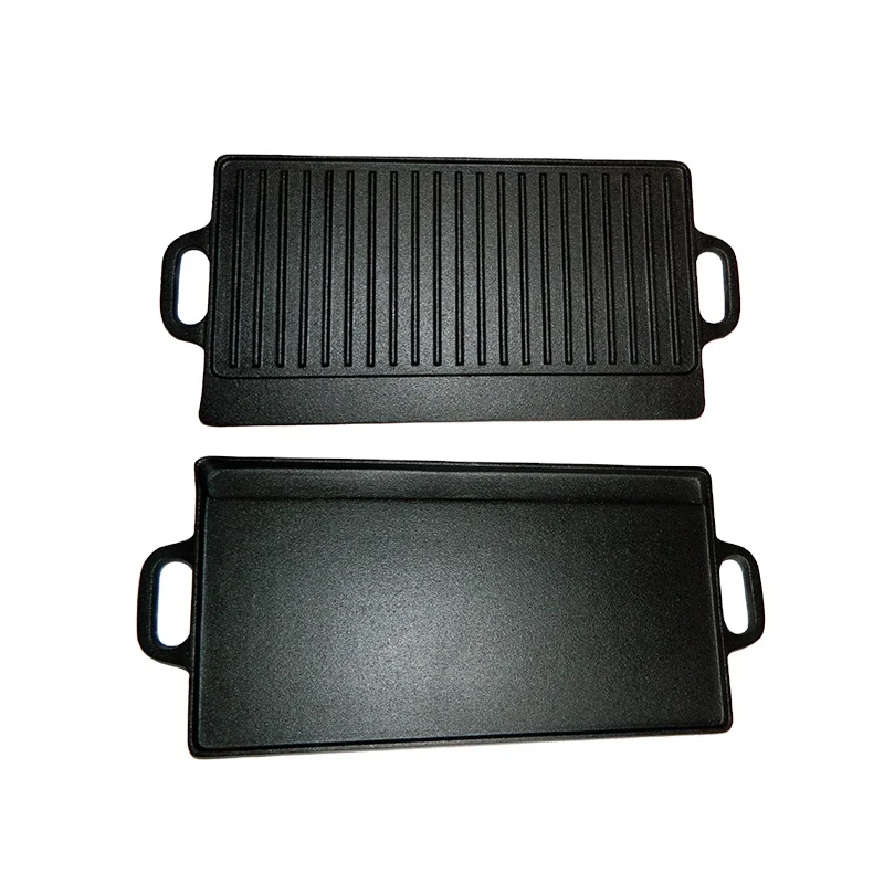 Camp Cookware Grill Pan Griddle Cast Iron Cooking Plate Buy Cooking