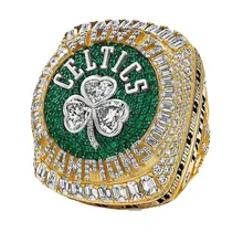 2024 Boston Celtics Championship Ring Men's Alloy Diamond Jewelry Fashion Classic Ring Custom Factory Direct Sales