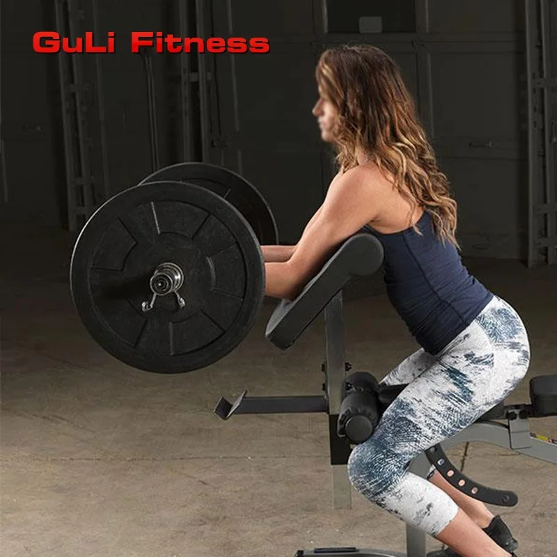 Customized Preacher Curl Bench Attachment for Fitness Benches Hand Bicep Curl Exercises Preacher Curl Attachment