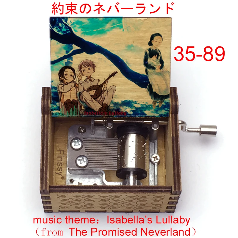 Customizable Music Box - the Promised Neverland Theme