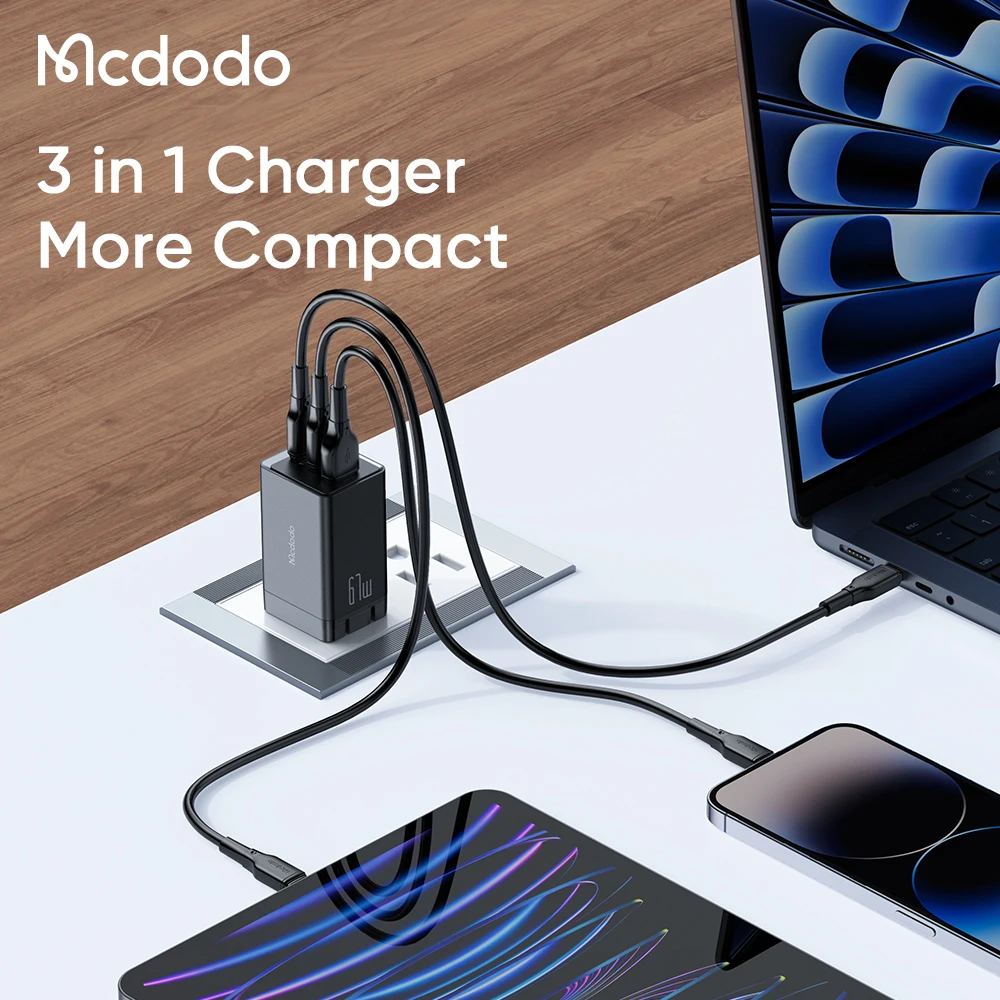 다기능 충전기 노트북 태블릿 67W 65W USB-C * 2 + USB * 1 PD 카가도르 파라 셀룰러 미니 GaN 충전기 액세서리  파라 셀룰라| Alibaba.com