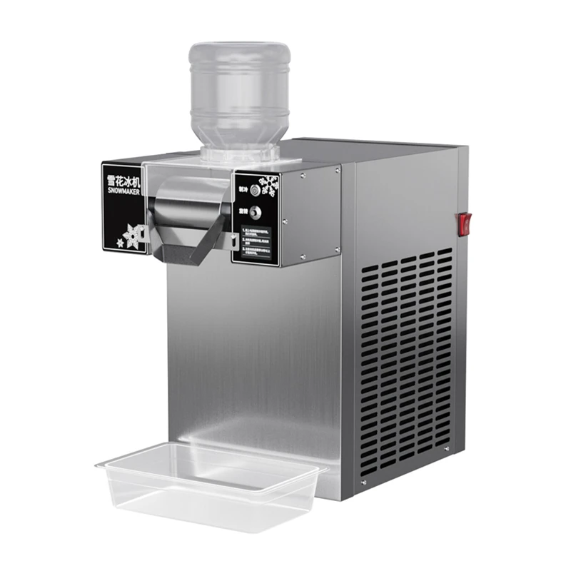 Automatic Chocolate Milk Snow Ice Machine Easy Operation Commercial