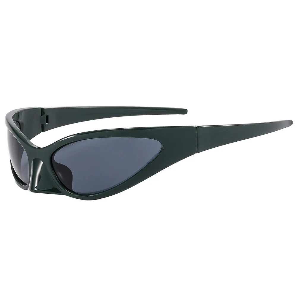 2023 New Y2k Hawk Personality Dance Hip Hop Sunglasses Customized Sense of Future Technology Trendy Sunglasses