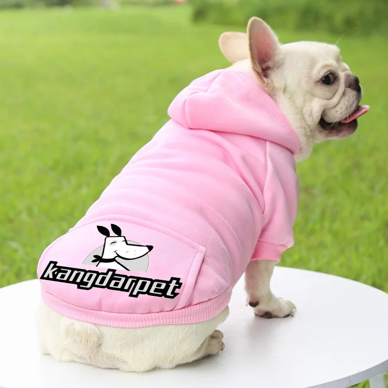 Felpa Con Cappuccio Per Cani Piccoli/Medi - Maglione Con Faccina, Per Chihuahua, Bulldog, Taglia M
