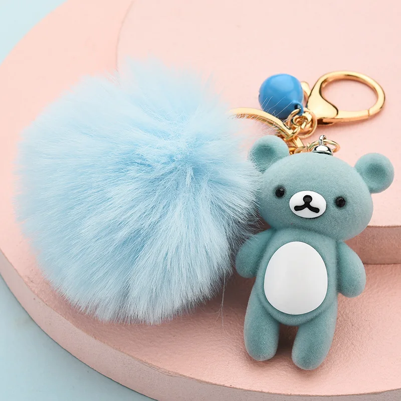 Cute Mini Teddy Bear Doll Keychain Novelty Girls Cartoon Small Animal key  chain | eBay