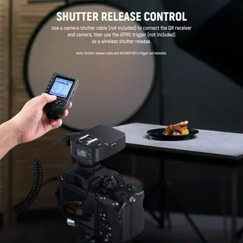 NEEWER-QR Flash Receiver 2.4G Wireless  for QPRO-C/N/S Triggers Flash Transmitter Compatible with Godox Yongnuo Neewer detail image
