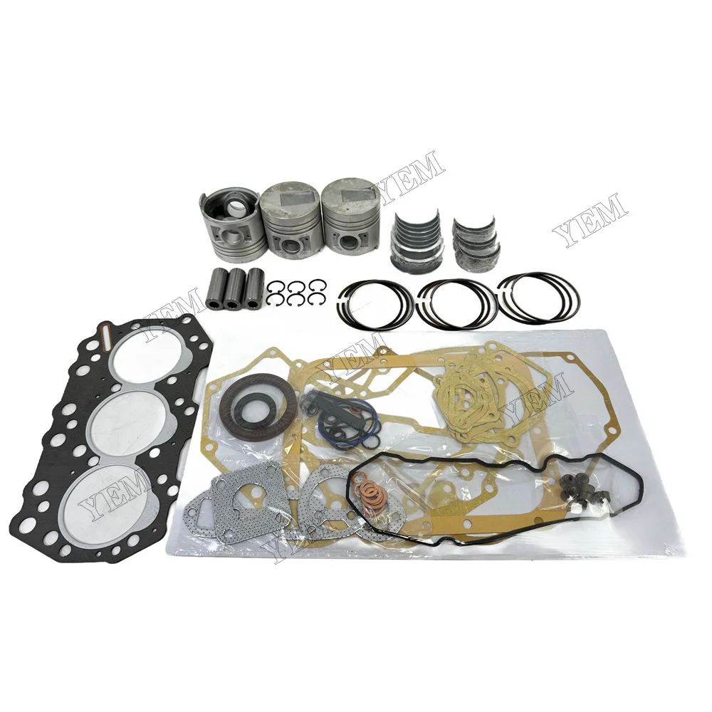 Overhaul Rebuild Kit S3Q2 S3Q2T Compatible with S3Q2 S3Q2T for Mitsubishi Engine for Caterpillar 901B Loader 3035C 303CCR