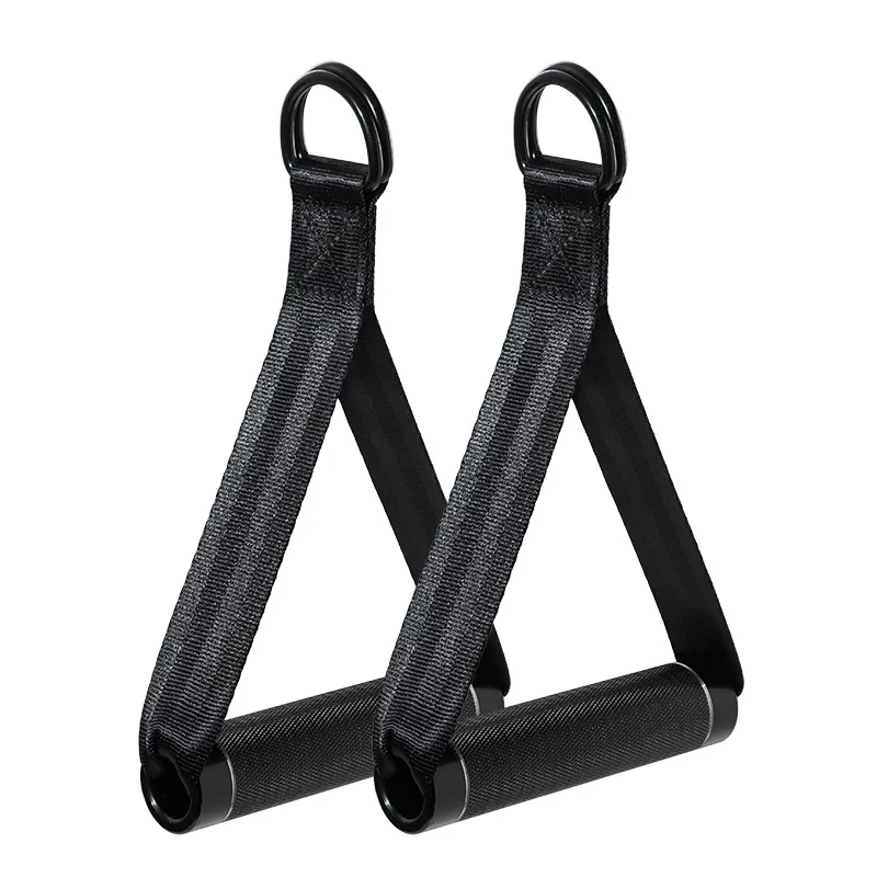 Wholesale Custom Logo Resistance Bands Exercise Hand Grips Fitness Accessories Pulley Gym Exercise Grip Handle