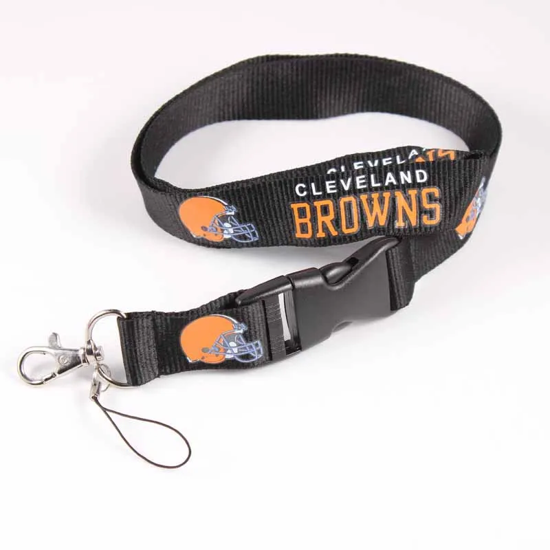 Customized Nfl Logo Neck Lanyard Lanyard Football Team Detachable Nylon