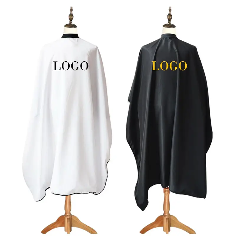 Накидка для парикмахерской на заказ с рукавом логотип