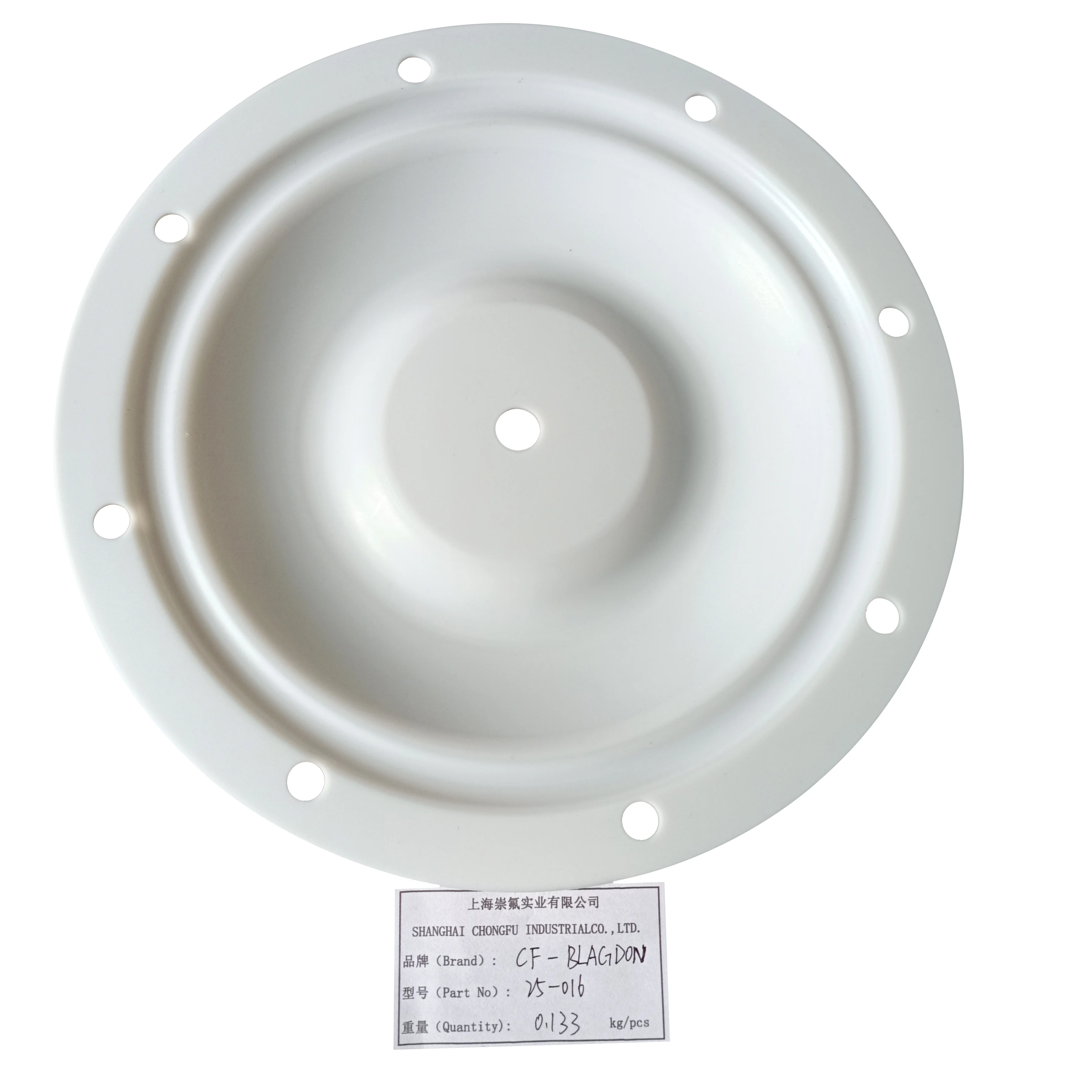 Customized Product PTFE Diaphragm 25-016 for Air operated Double Pneumatic Diaphragm Pump 25-016 supplier