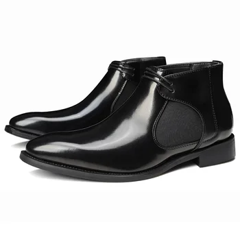 mens black dress boots amazon Men's KEEN Utility Independence Oxford Waterproof Carbon Fiber Toe Work Shoes 9 Wide Dark Earth/Black main image 1