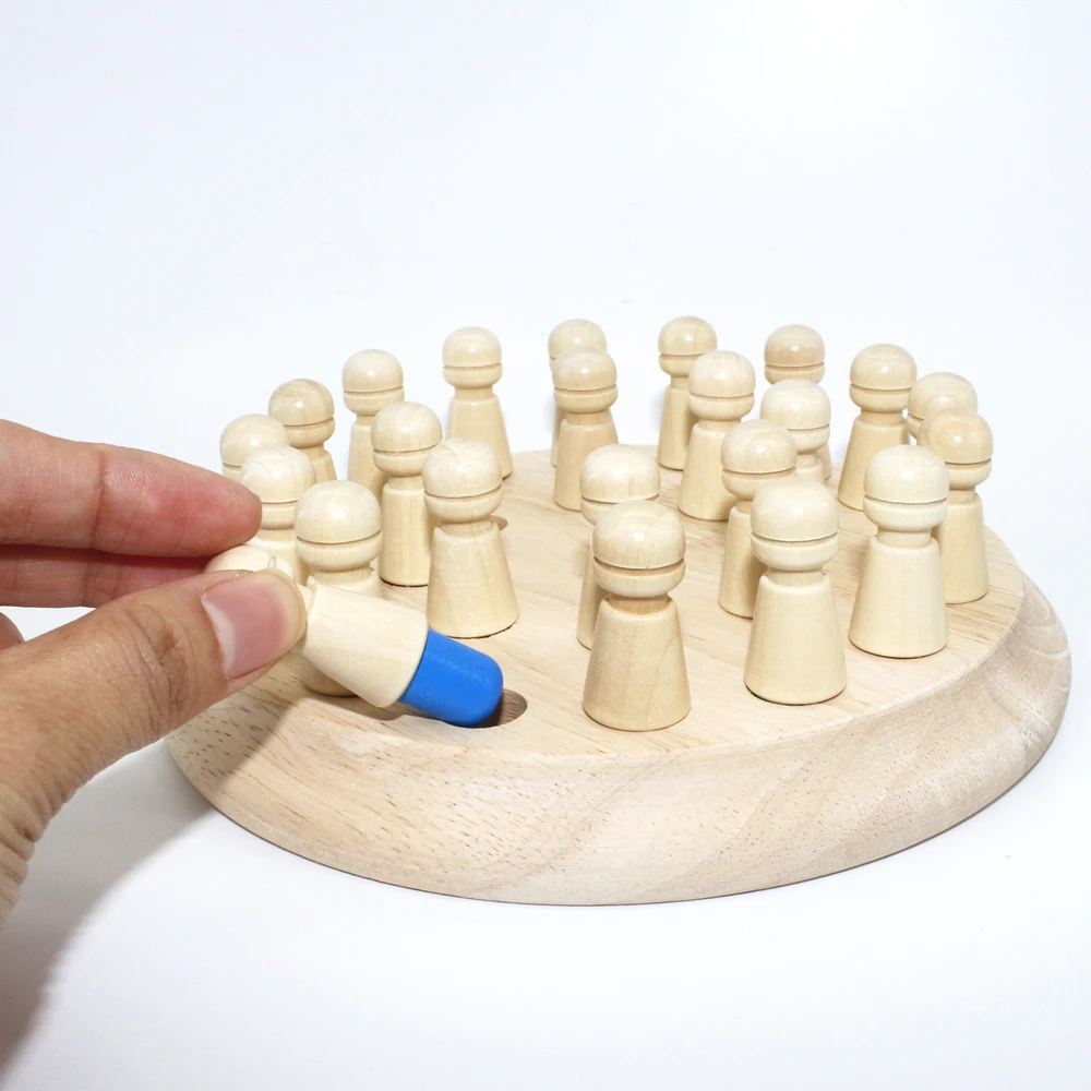 Настольная игра CHRT с забавными блоками игрушка для взаимодействия родителей и детей деревянная палочка запоминания набор шахматных палочек мальчиков девочек от 3 до