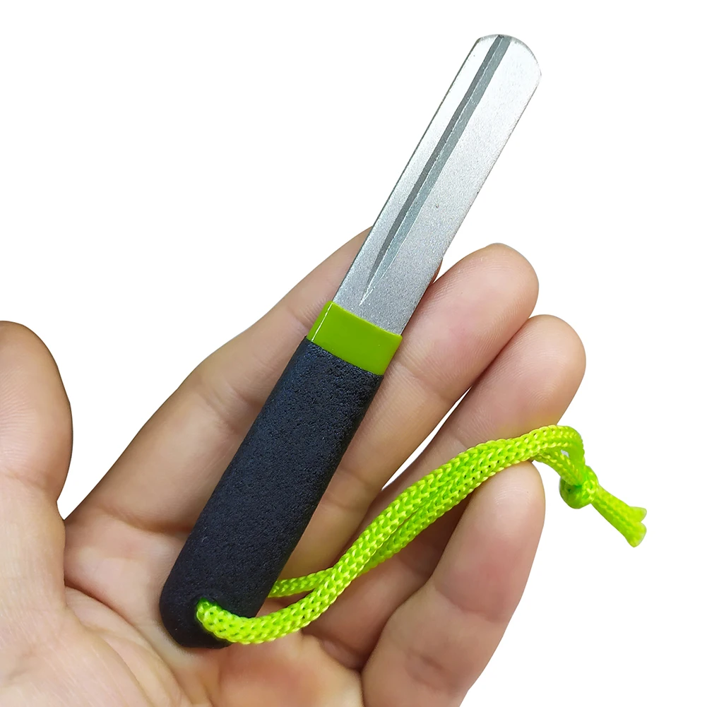 Double Side Good Quality Fishing Flies Hook Hone Fly Fishing Hook Sharpening Tool Hooks Sharpener Hone