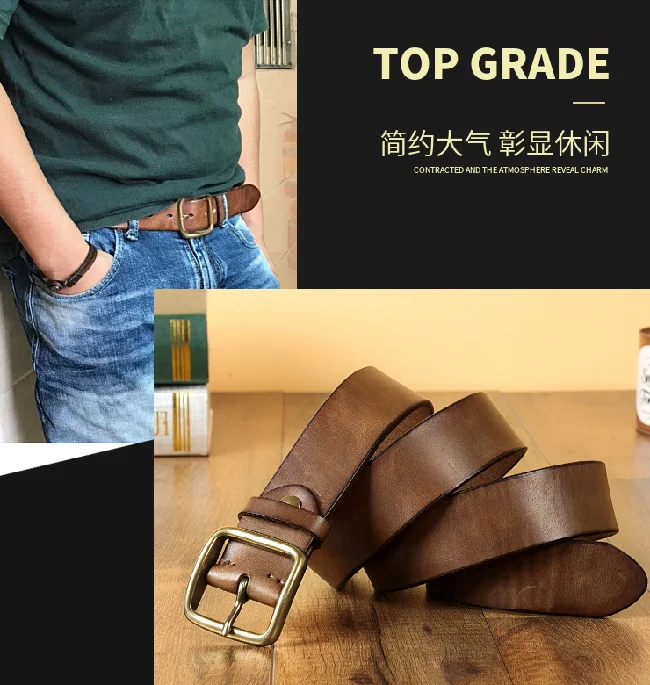 100 Full Grain Genuine Leather Mens Belts Buy Mens Belts Genuine
