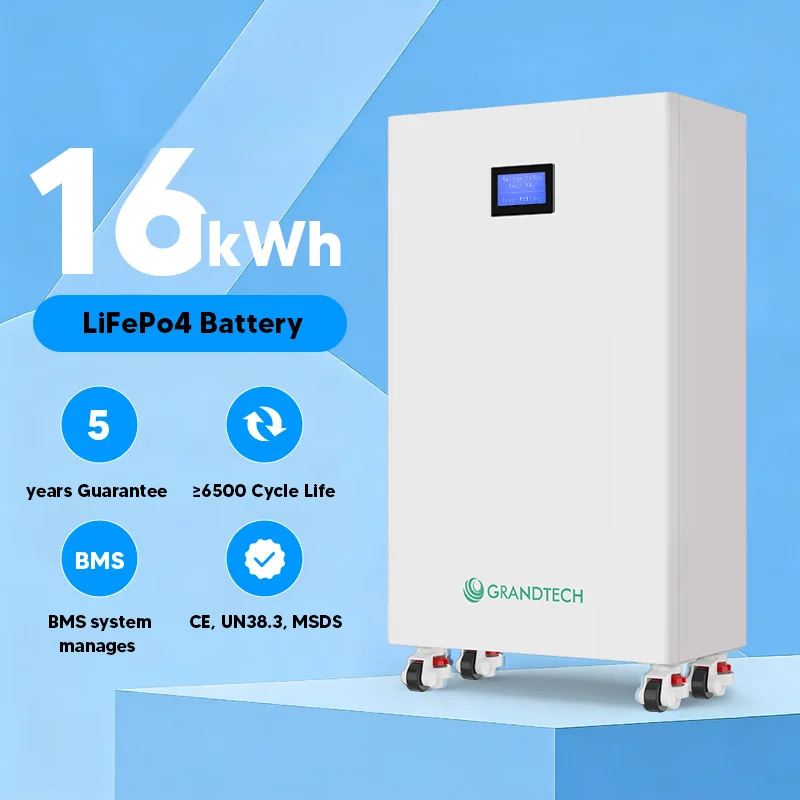 Large Capacity 30kwh 60kwh Solar System for House Lithium Ion Battery 51.2v 314ah 400ah Battery Lithium 48v 16kwh LiFePO4