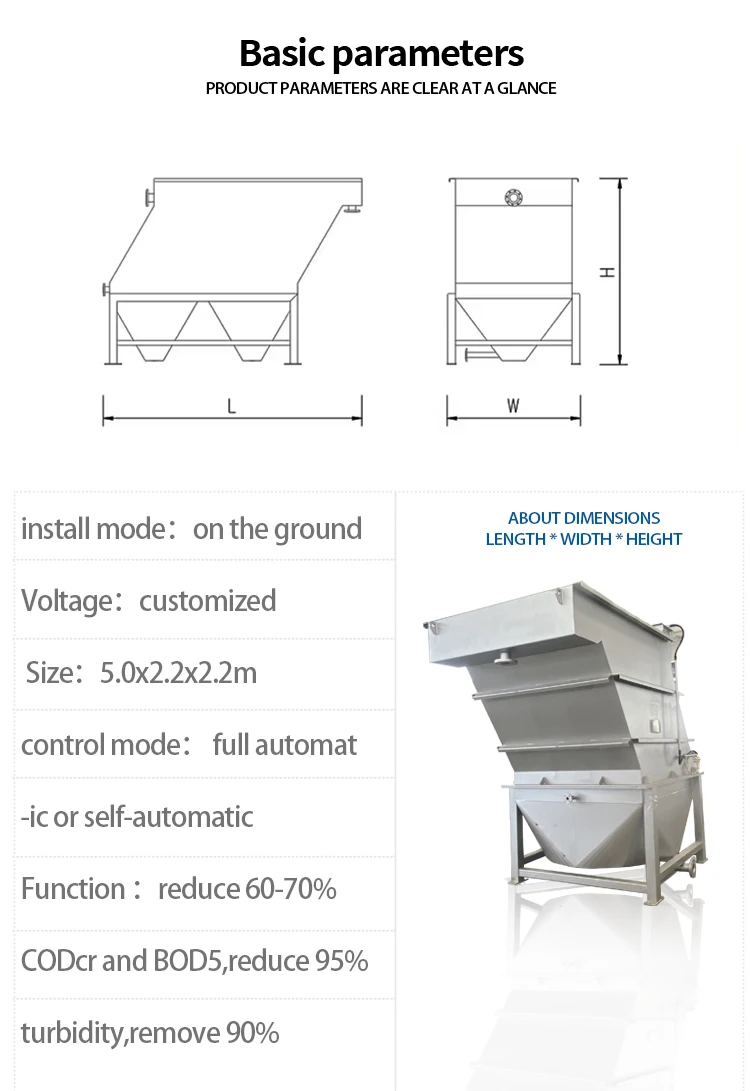 Industrial Sedimentation Clarifier - Efficient & Durable