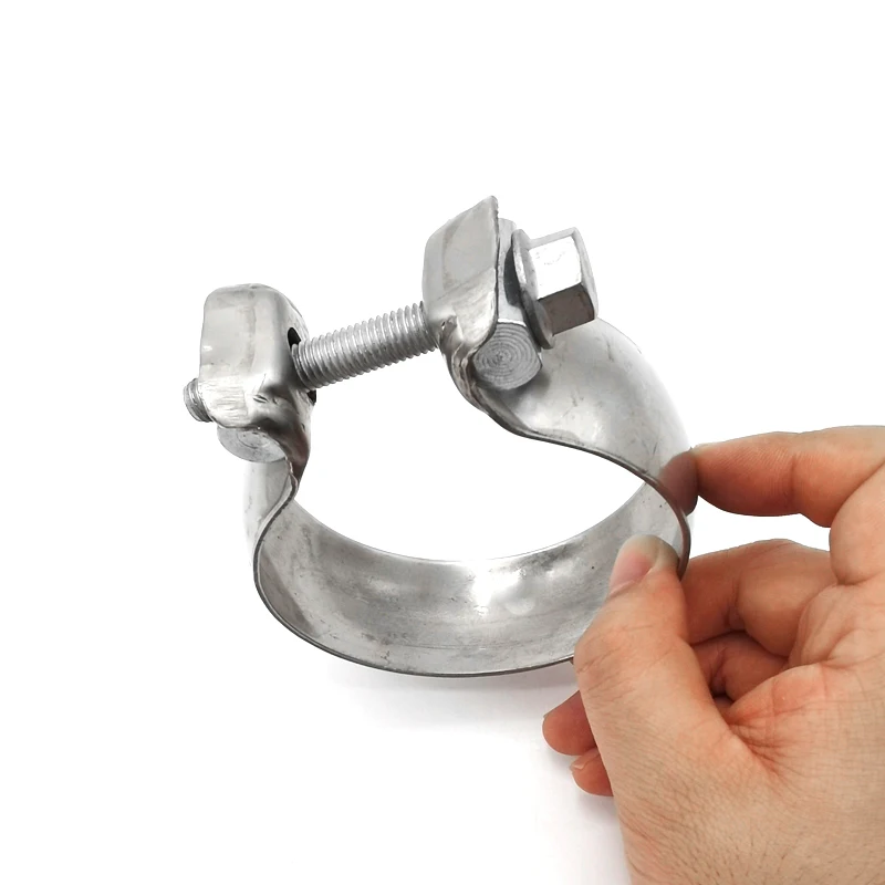 Stack Clamp Truck Auto Exhaust System Silencer Clamp Car Exhaust Muffler Stack Pipe ...