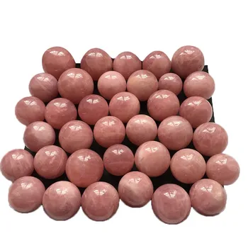 Factory Wholesale Healing Crystal Sphere Polished Good Pink Natural Rose Quartz Crystal Ball
