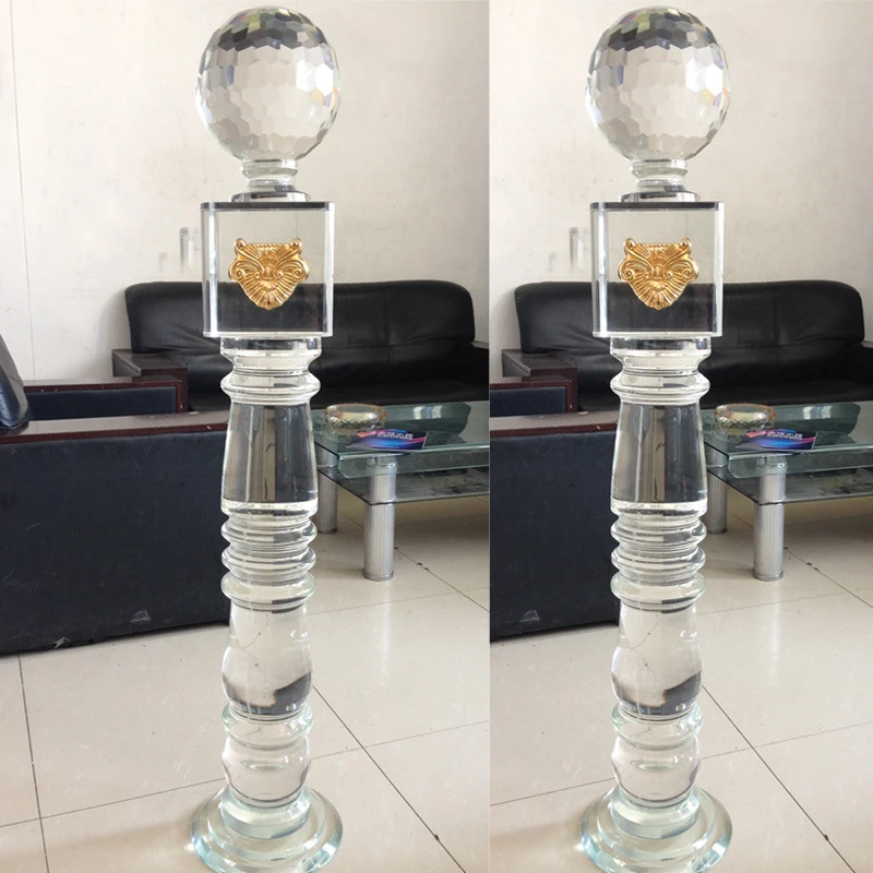 Stair Railing Crystal Staircase Acrylic Rod Baluster