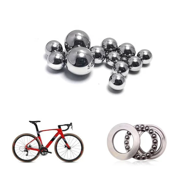 SDBALLS Outstanding Wear Resistance 4.763mm Low Carbon Steel Balls for Bicycle Bearings