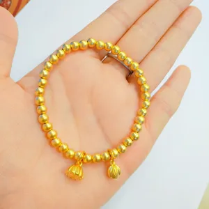 Exquisite Sha Jin Lianpeng Bracelet China-Chic 18k Jin Lianpeng Women's Bracelet Jewelry Gift