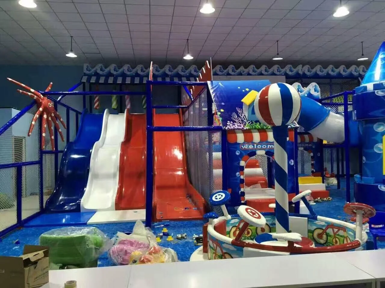 Коммерческий игровой центр, детские игры, развлекательное оборудование для крытых игровых площадок