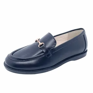 Factory Direct Sale New Style Custom Brand Shoes 100% Leather Women Loafers