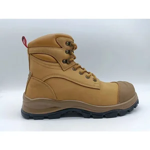 European Standard Steel Toe Anti-Smash Anti-Puncture Work Shoes Industrial Use Labor Protection Side Zipper Breathable