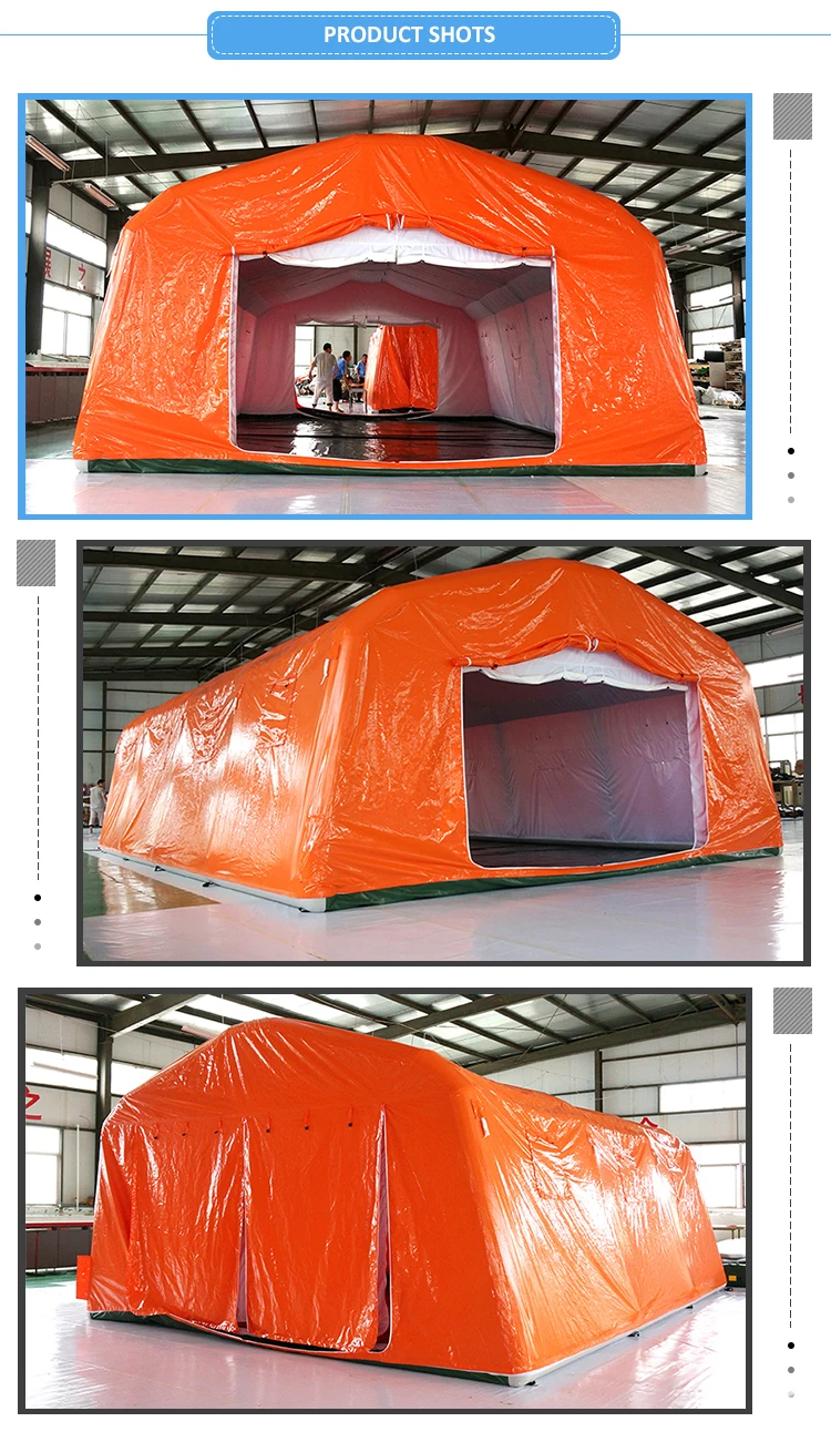 Wholesale Hot Sale Camping Tent Canvas Inflatable Event Tents Disaster Relief Emergency Shelter Tent supplier