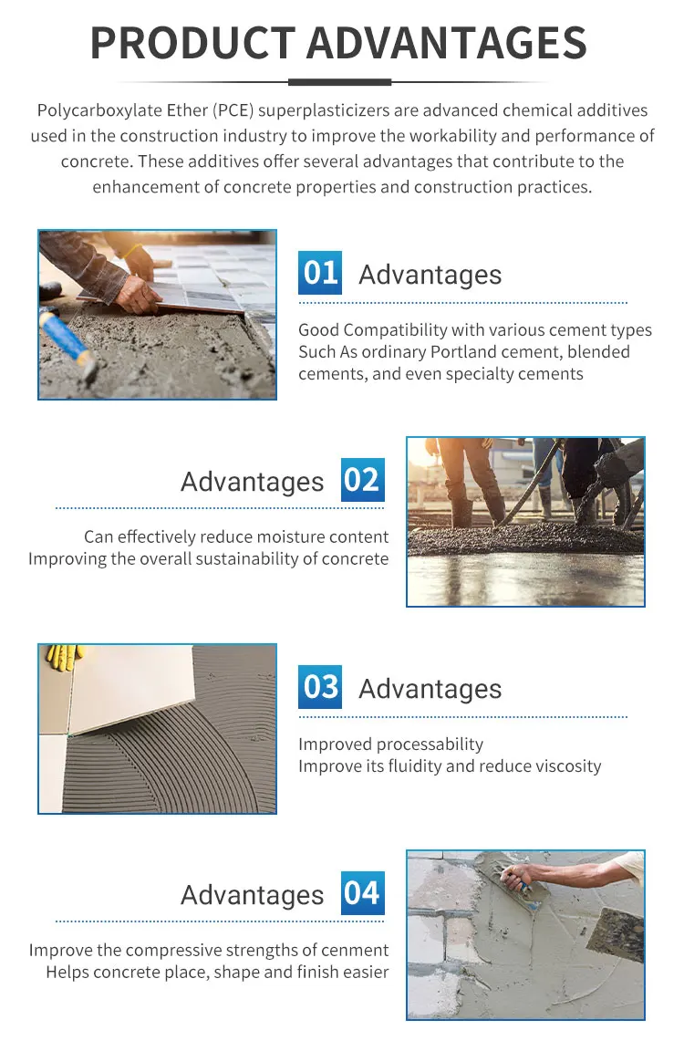 Self Leveling Concrete and Grouting Concrete Use PCE Polycarboxylate ...