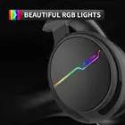 Bodio High End Low Cost Noise Cancelling Gaming Headset High Definition Gaming Headphone With RGB Breathing Lights
