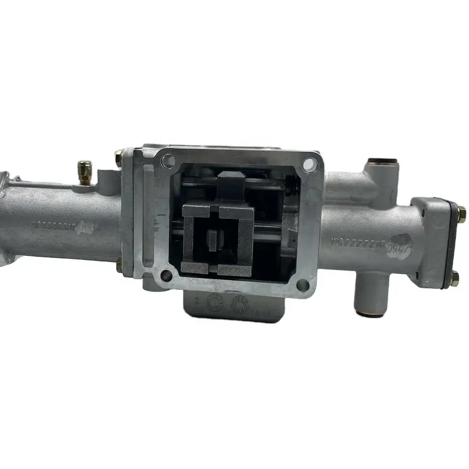 AZ2203210737 Sinotruk коробка передач HOWO HW25712 двухрычажный 10