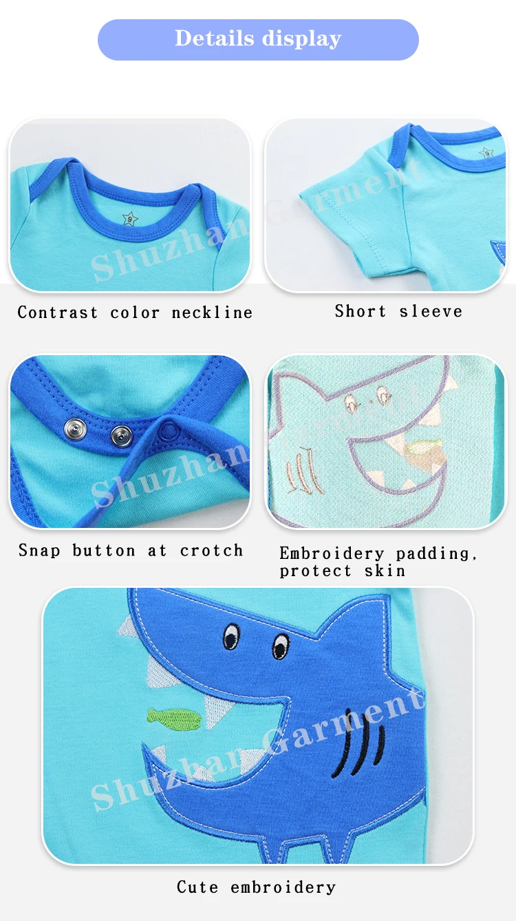 baby short sleeve romper