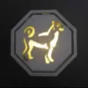 Talisman pour chien avec lumière
