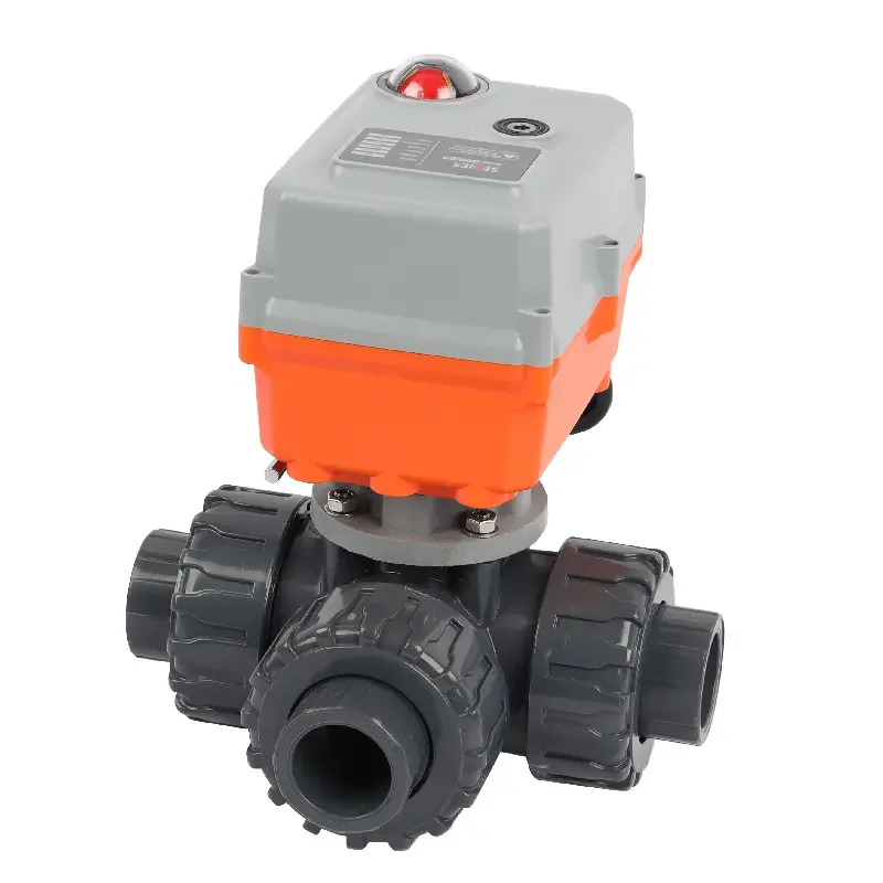 Industrial Safety Regulating Ball Valves Electric Control Three-Way Valve Bodies Coil Solenoid Power Plastic Oil Steel Diaphragm