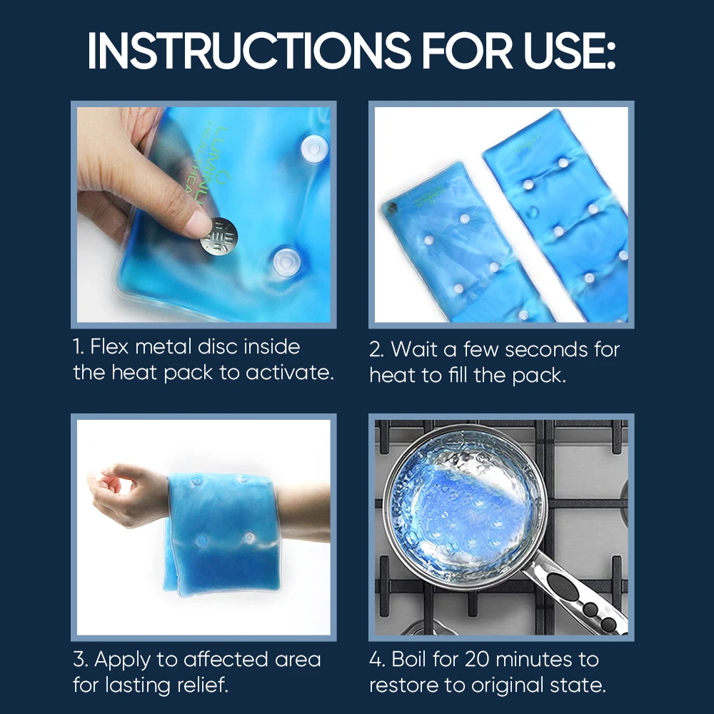 New Arrival Promotion Gift Pvc Reusable Heat Pack Gel Instant Hand