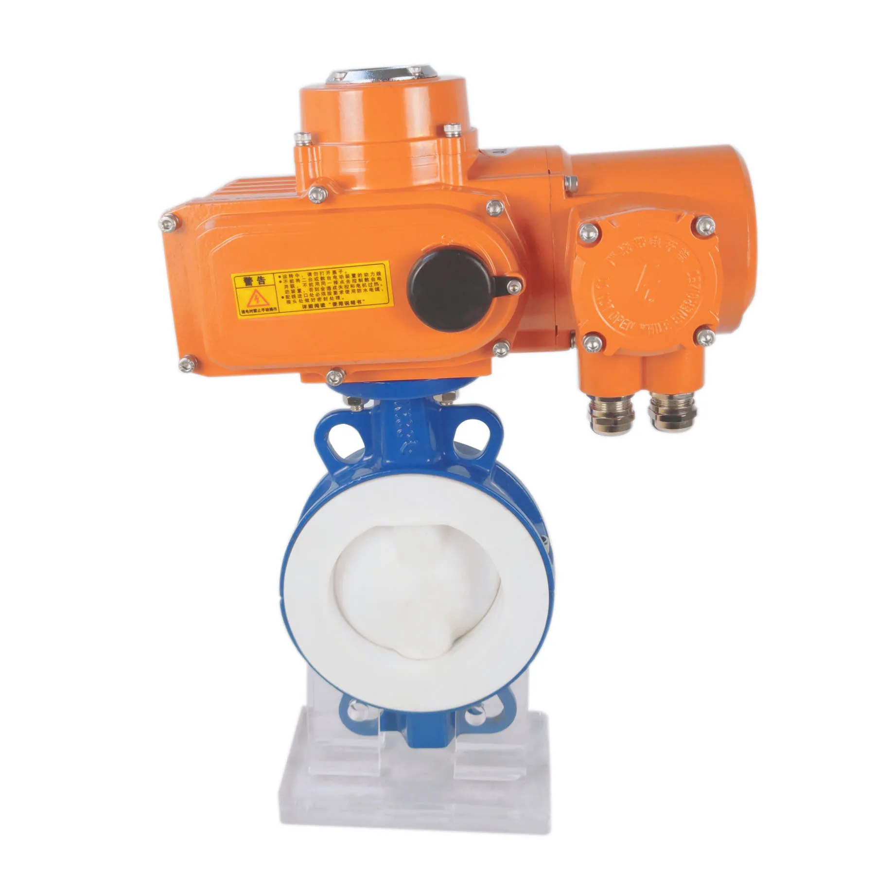 Serviceable butterfly Valve with Electric Actuator Rotary Actuator