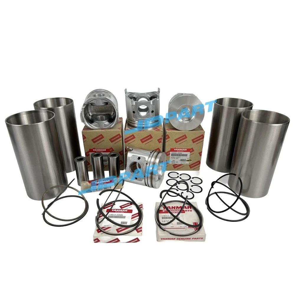 Excellent Quality 4TNV86 4TNV88 4TNV94 4TNV98 Cylinder Liner Kit for Yanmar Engine Repair Kit
