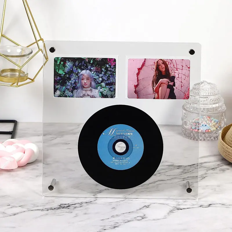 Guangdong Custom Kpop Acrylic Standee CD Photocard Holder Display Stand Frame Clear Photo Frames Stand