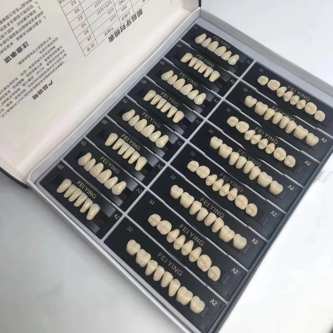 Factory Dental Acrylic Teeth Resin Teeth Denture Base With High Quality