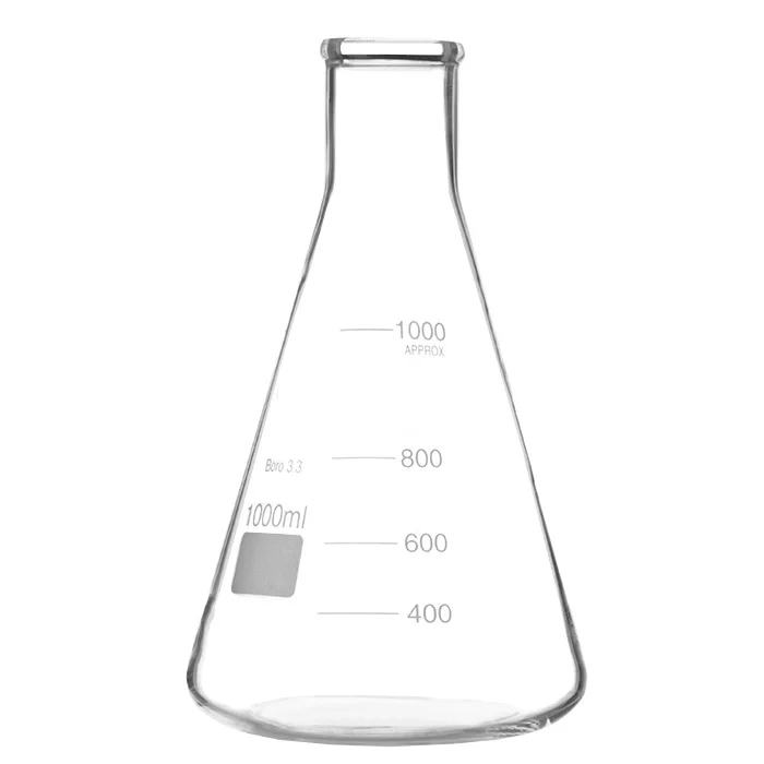 Tiandi Lab 1000ml Borosilicate Glass Erlenmeyer Flask Buy Laboratory Narrow Mouth 1000ml 6959