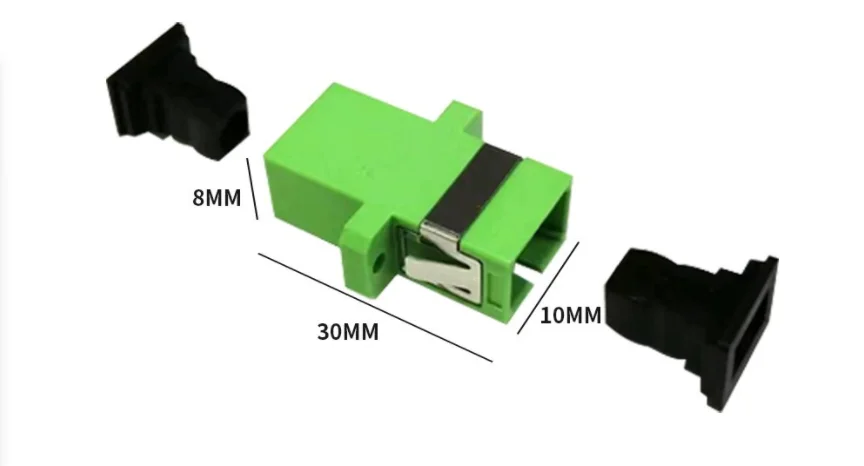 Factory Direct Single Mode Fiber Coupler Sc-sc/apc Fiber Optic Adapter ...