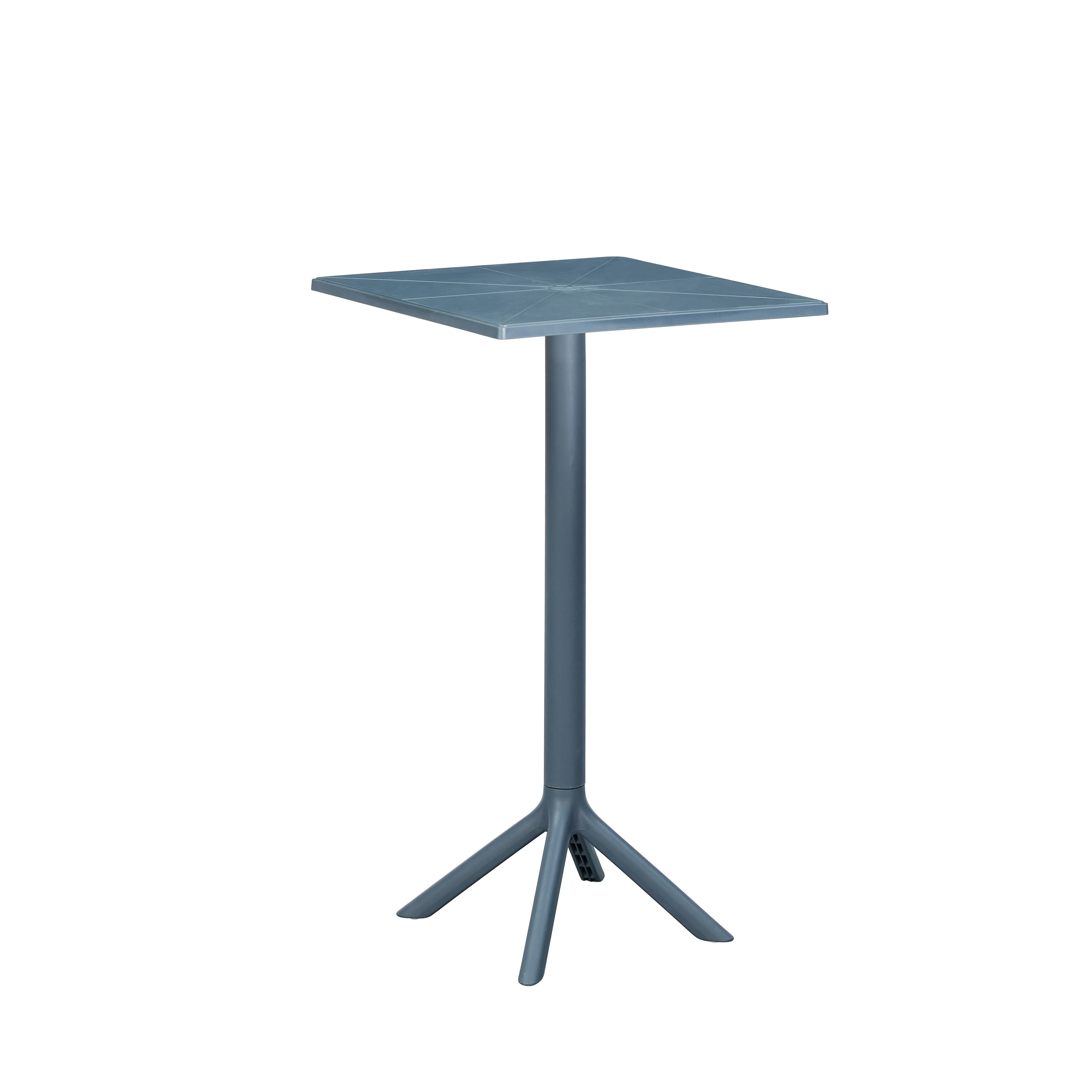 High Legs PP Plastic Square Contemporary Modern Dining Table| Alibaba.com