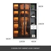 3 door+top cabinet+side cabinet