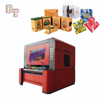 2024 New Multifunctional Single Pass Large Format Flatbed Printer Corrugated Cardboard Carton High-speed Color Printer